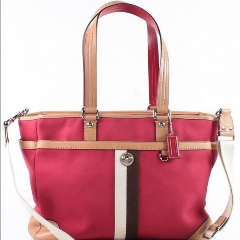 Coach Voyager Diaper Bag/ Travel bag
